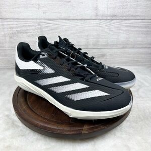 Adidas Baseball Cleats Mens Black Adizero Electric BS Metal Spikes ID0953 Sz 13